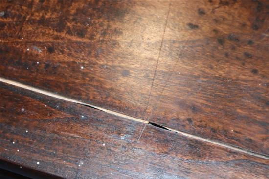 A Chinese poplar low table Kang W.81cm